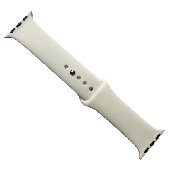 5/$20 NEW WHiTE Sport Band Apple Watch 38/40/41mm M/L - Picture 3 of 8